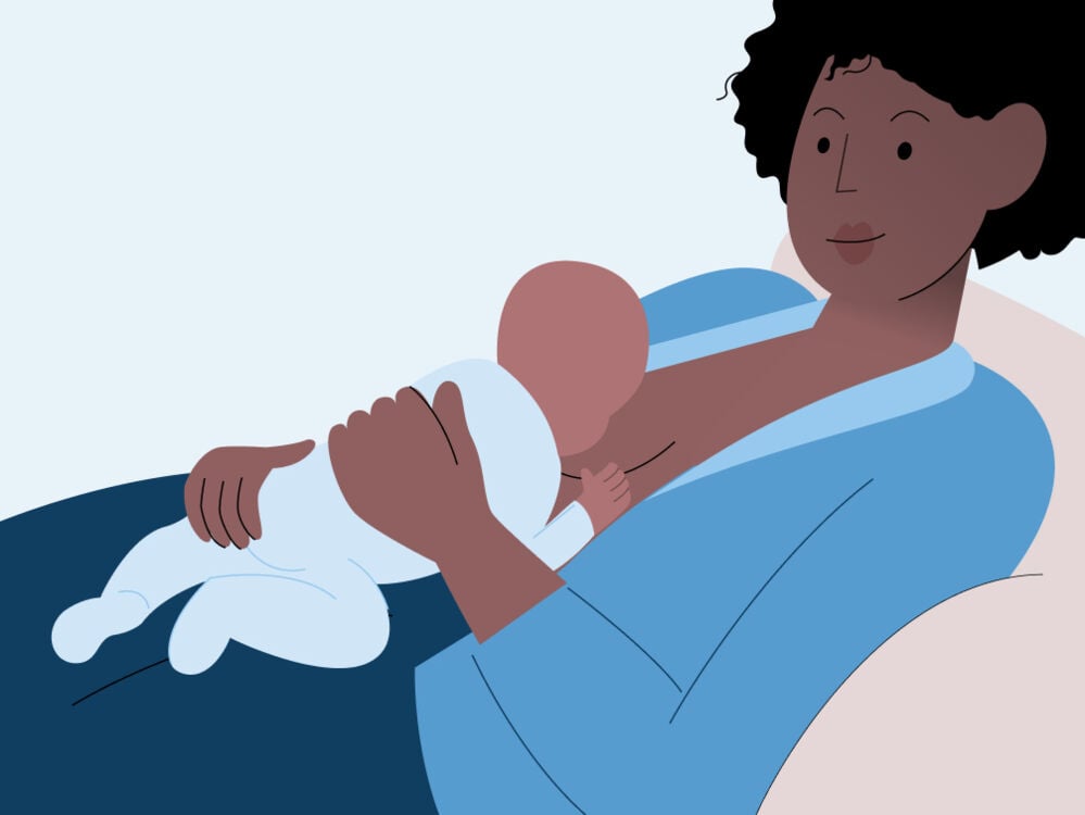 Laid back breastfeeding Laid back breastfeeding