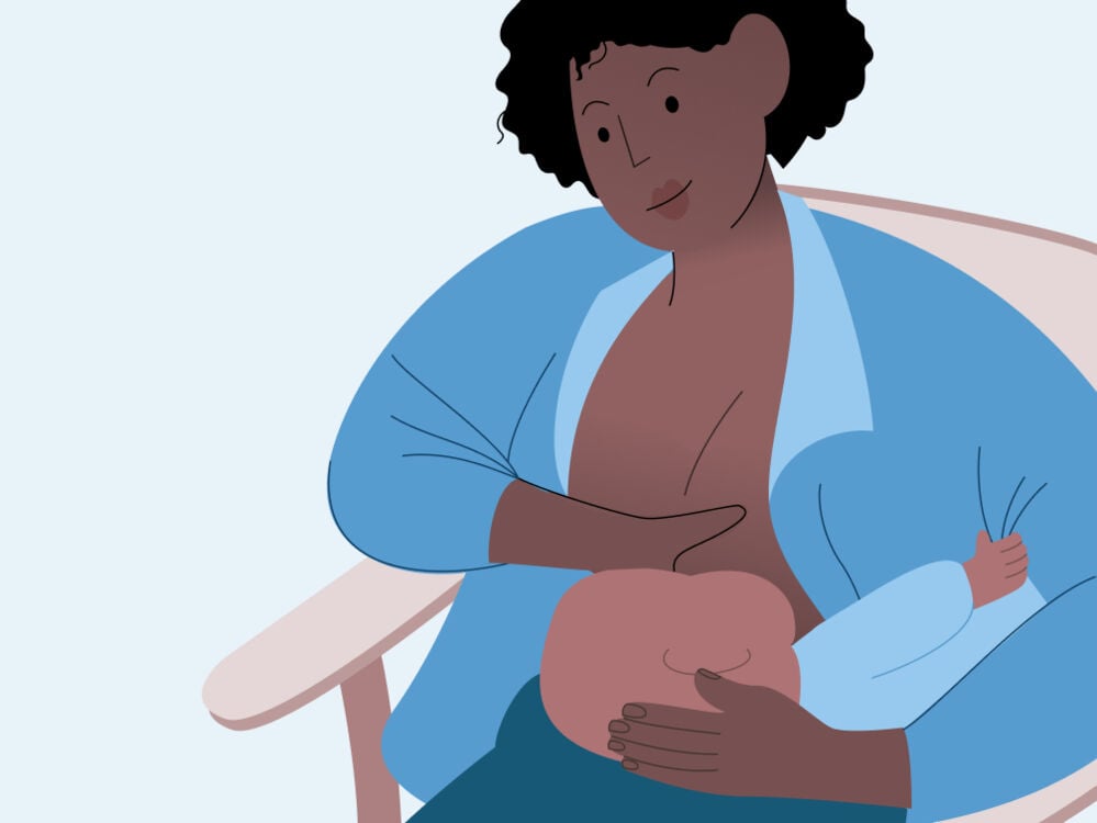 Football hold breastfeeding position Football hold breastfeeding position