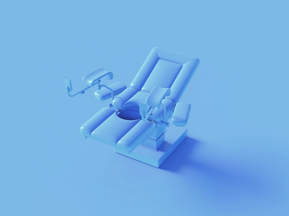 Gynecological chair Gynecological chair