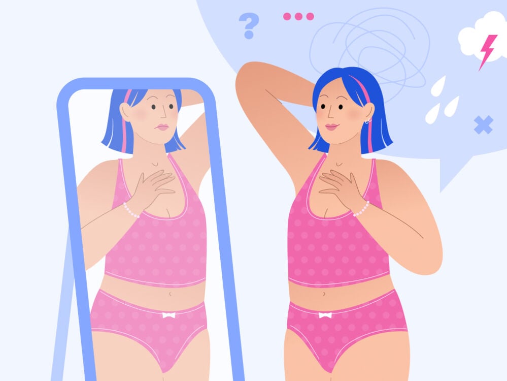 teen looking at themselves in the mirror teen looking at themselves in the mirror