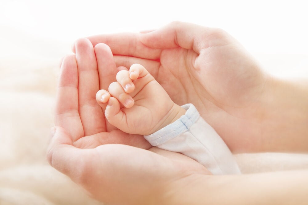A baby born at 30 weeks of gestation A baby born at 30 weeks of gestation
