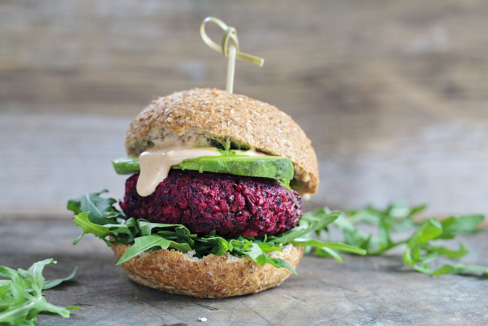Veganer Burger Veganer Burger