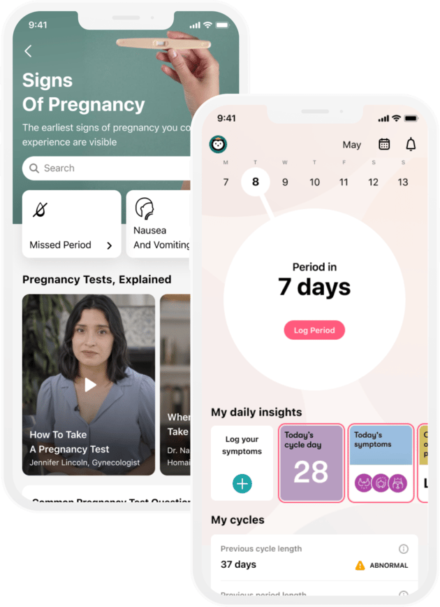 Flo Example Calendar Flo - ovulation calendar, period tracker, and pregnancy app