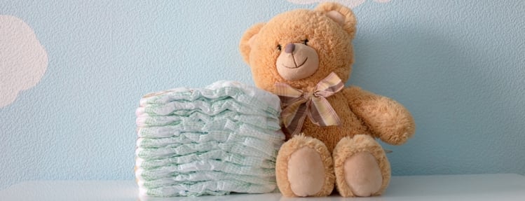 How Many Diapers a Day Does a Newborn Use?