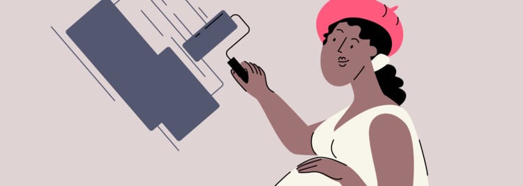Is Painting While Pregnant Safe? Is Painting While Pregnant Safe?