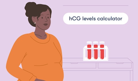 Beta hCG doubling time calculator