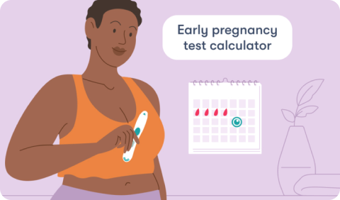 Early pregnancy test calculator