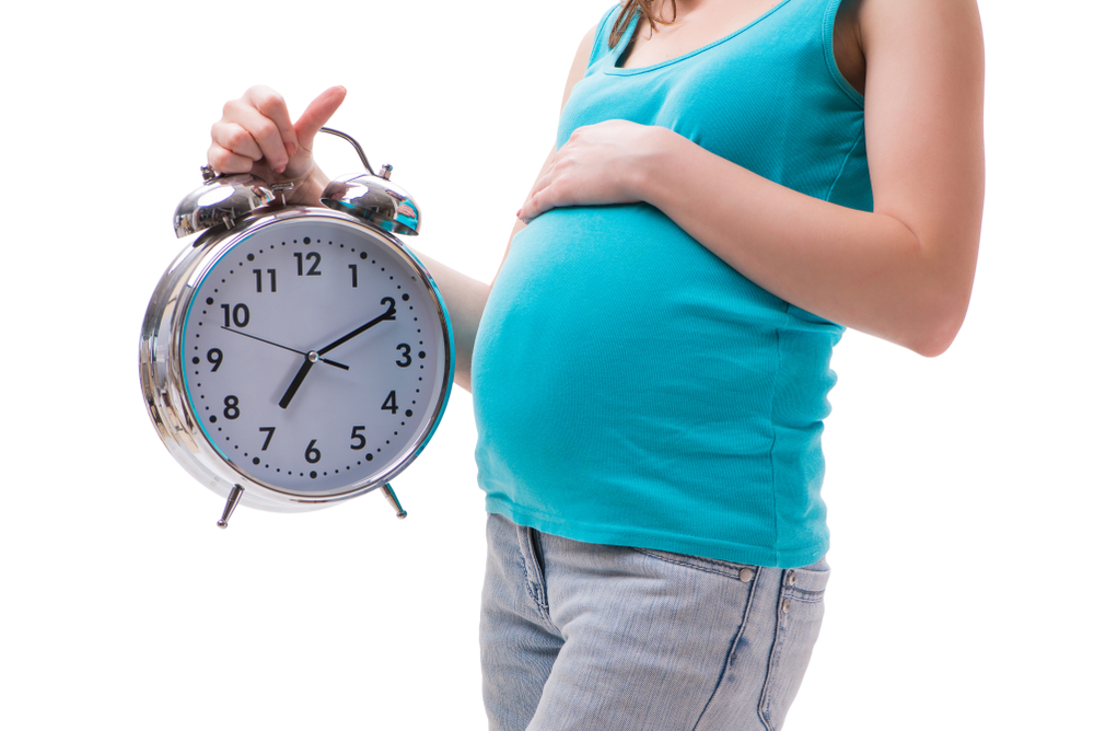 Pregnant woman isolated on white background Pregnant woman isolated on white background