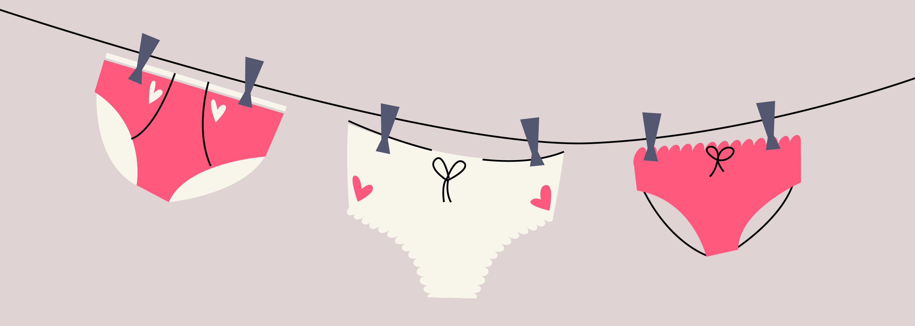 Rosaseven Lingerie Period Underwear I Wash & Care
