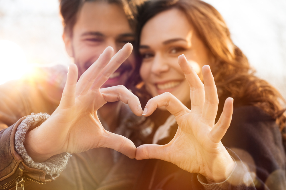 happy couple with one partner being HIV-positive happy couple with one partner being HIV-positive