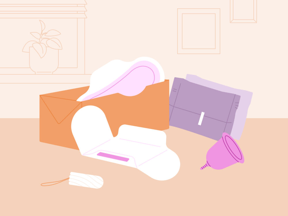 Collection of menstrual products