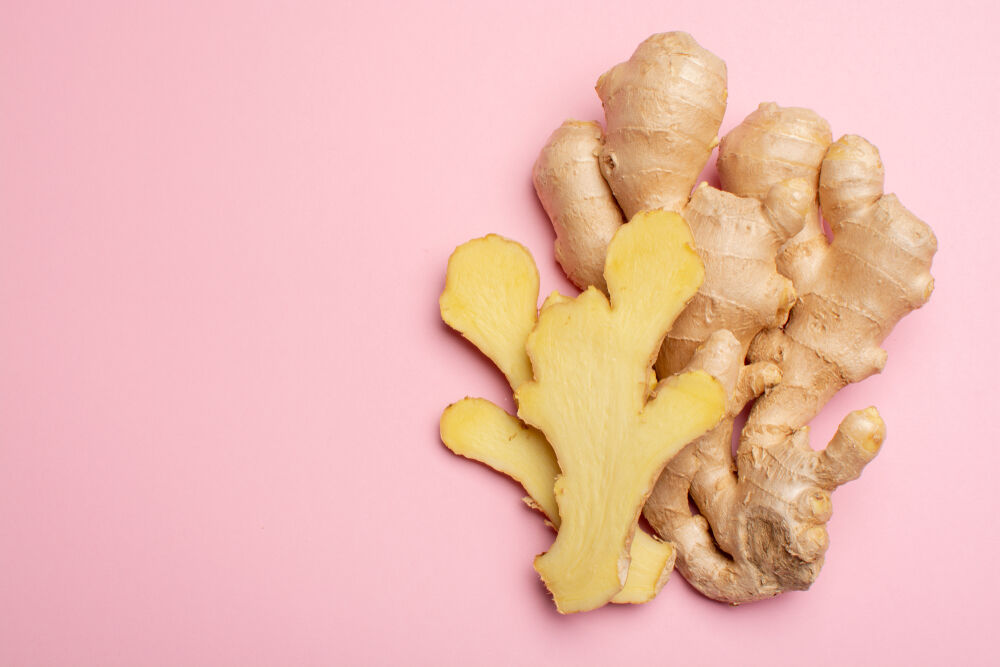 Ginger serves as a natural remedy for severe morning sickness