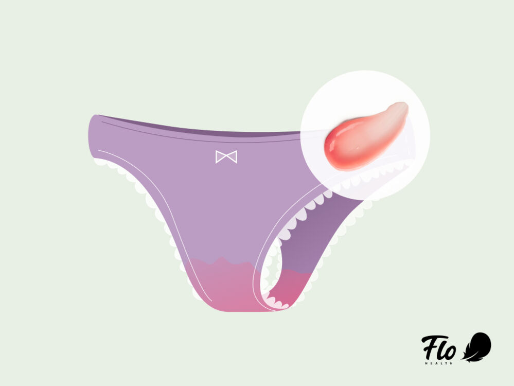 pink discharge in underwear