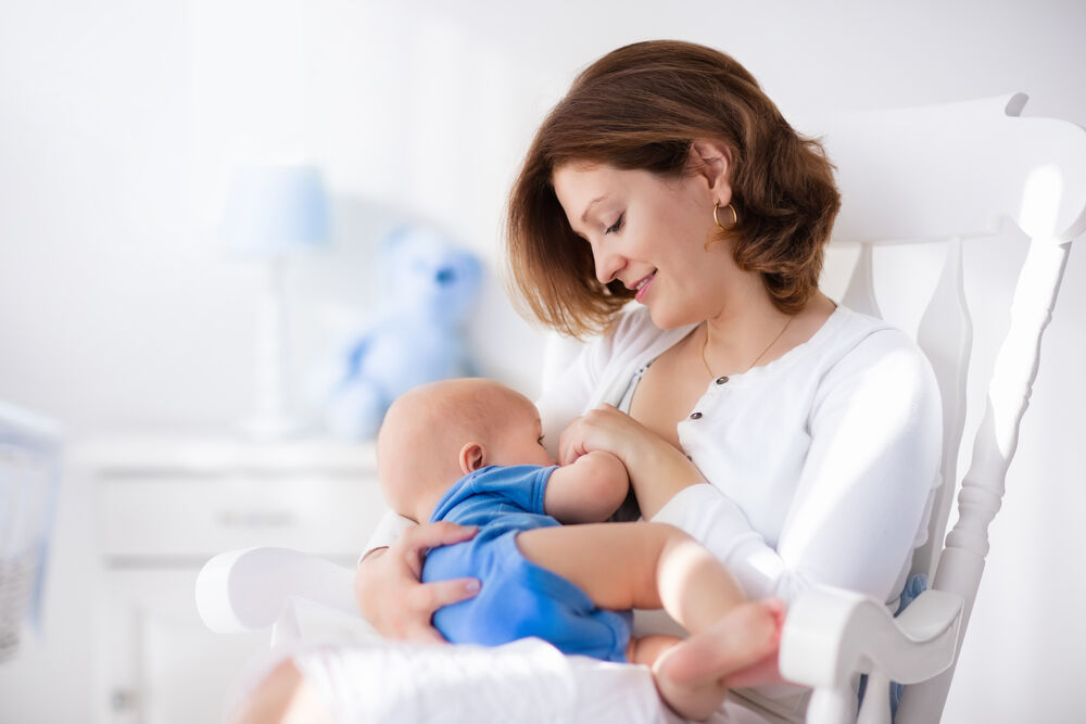 Male infants can get erections when breastfeeding