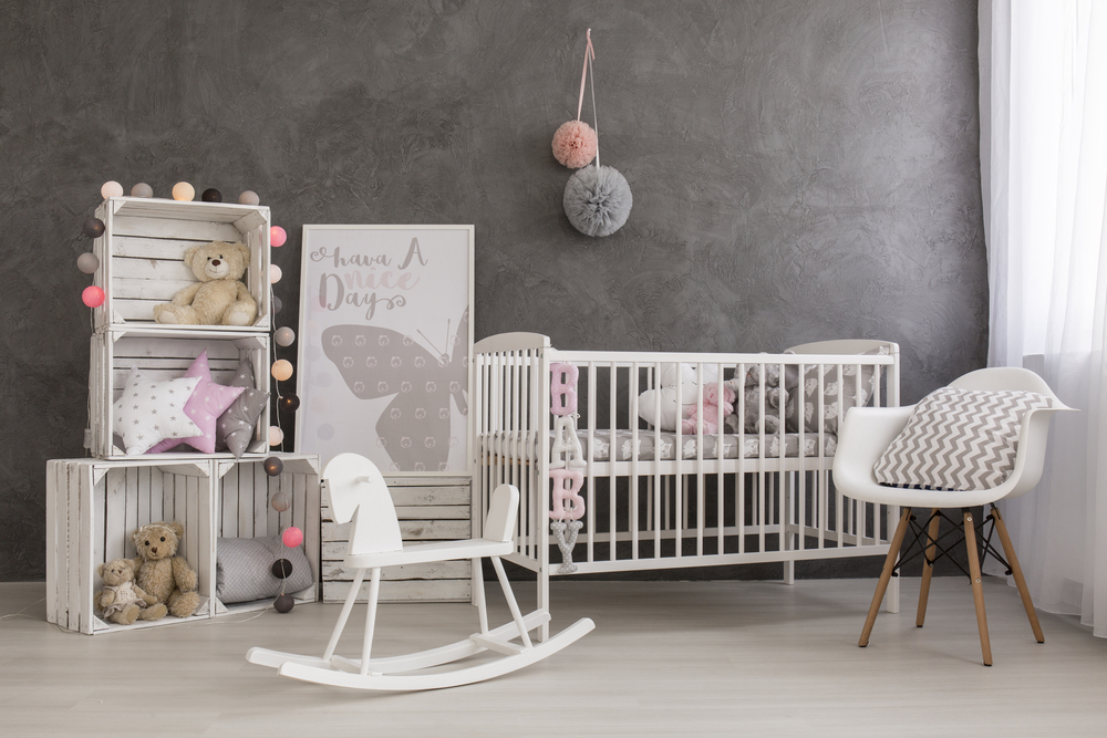 cozy baby nursery room 