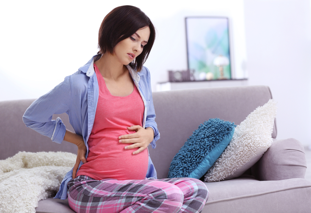 A woman having a calcified placenta A woman having a calcified placenta