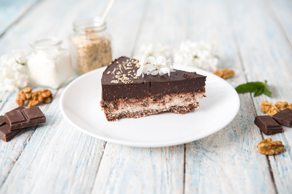 Chocolate and coconut cake Chocolate and coconut cake