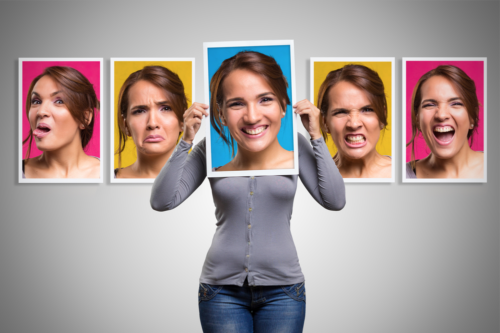 Mood changes in a woman in her day period Mood changes in a woman in her day period
