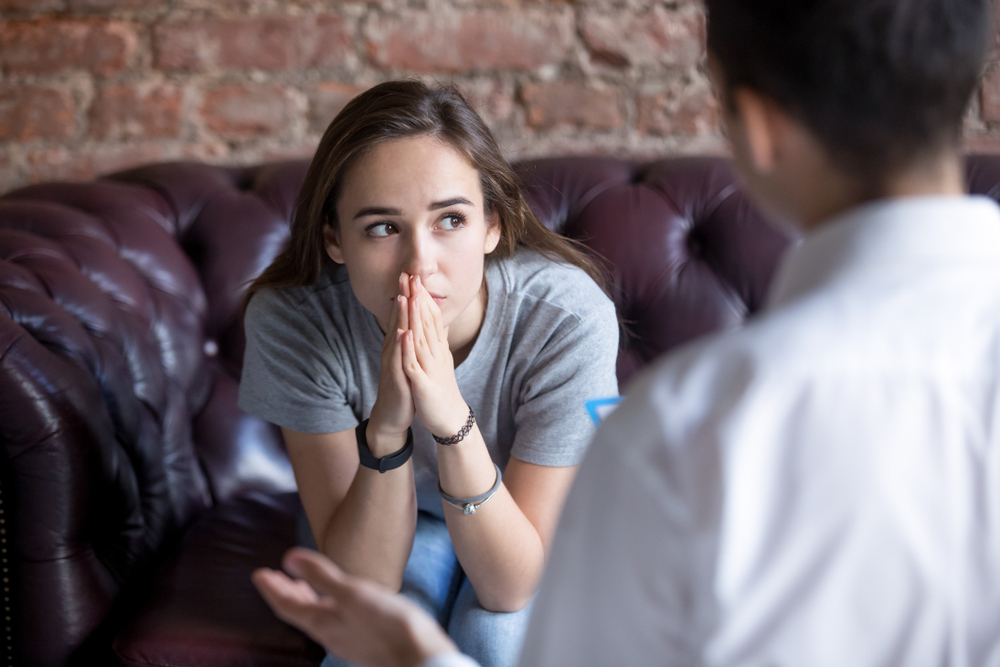 Teenage girl discusses with her doctor how she can get an abortion without parents knowing Teenage girl discusses with her doctor how she can get an abortion without parents knowing