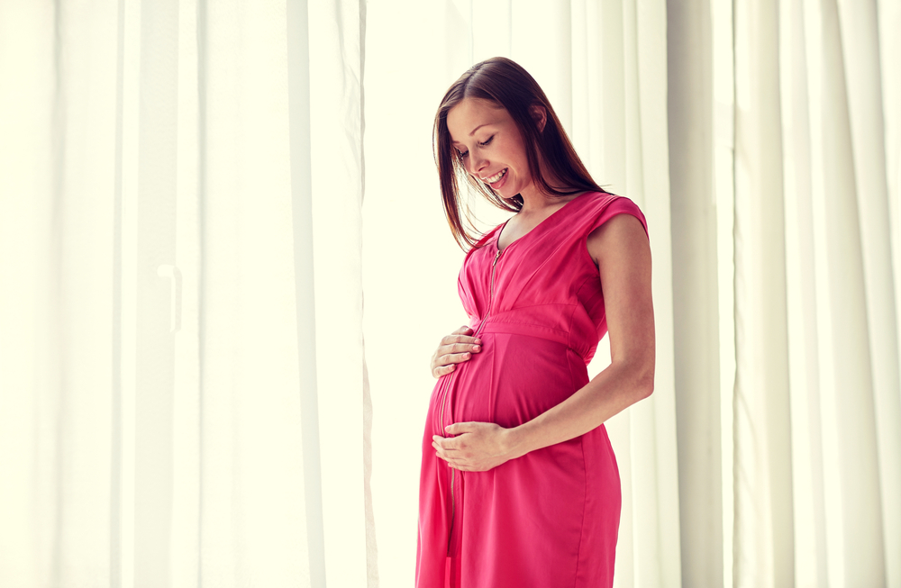 A pregnant woman A pregnant woman