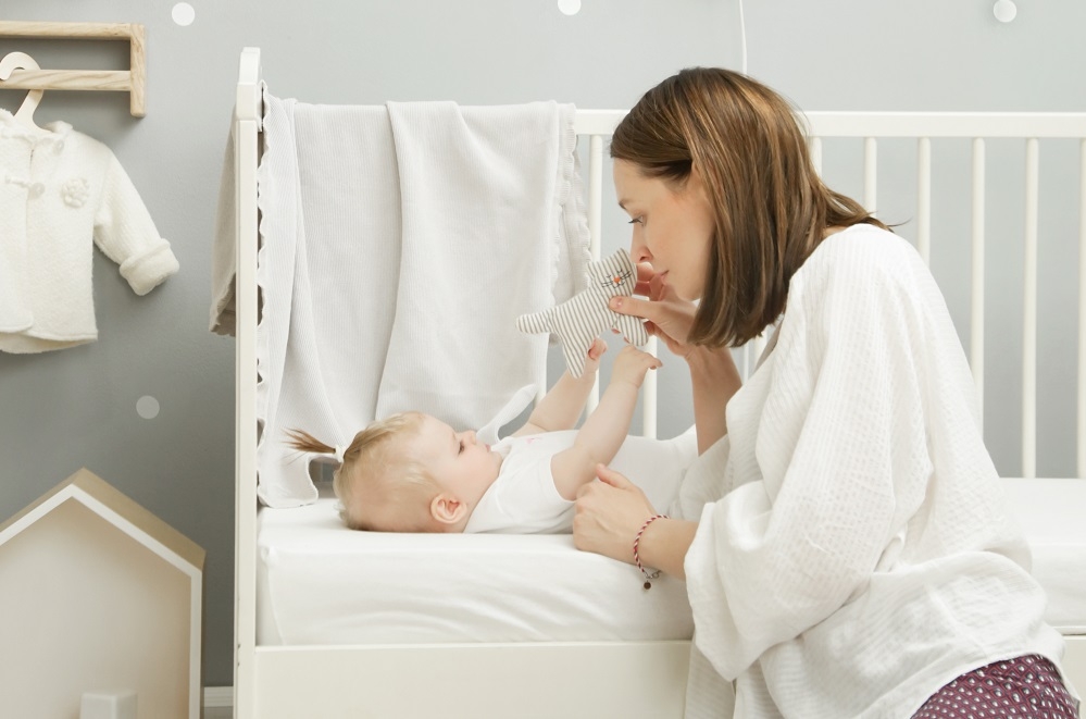A baby girl with 7-month sleep regression A baby girl with 7-month sleep regression