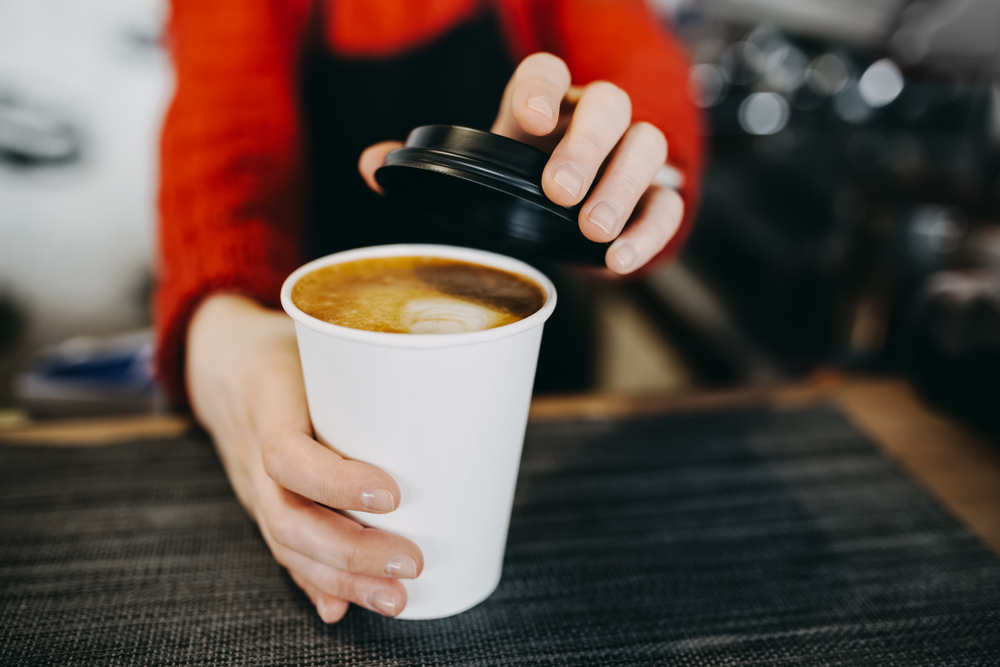 A cup of coffee A cup of coffee