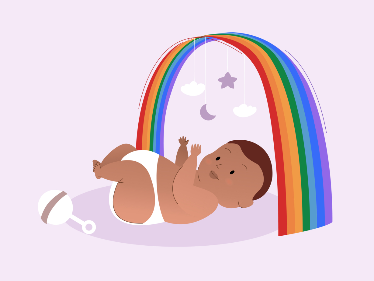rainow baby c lip art National Rainbow Day On August Stock Vector (Royalty Free) 2345035195 My Little Pony Clipart Baby