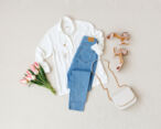 Clothes for a rectangle body shape