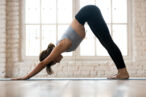 Downward dog - one of the vinyasa yoga poses
