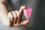 menstrual cup on a wedding day