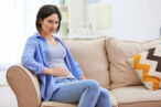 A woman having pelvic inflammatory disease symptoms