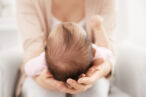 A baby with concussion symptoms