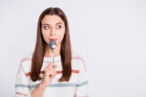 A woman feeling hungry during period