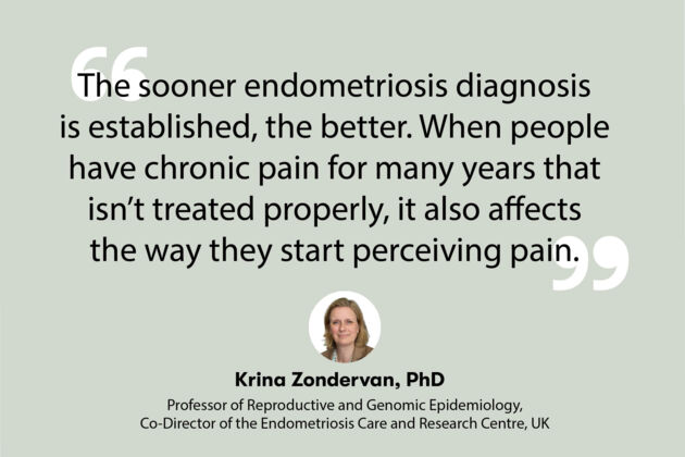 Endometriosis diagnosis quote