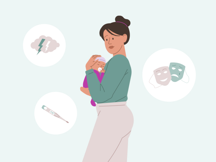 Postpartum psychosis: How to spot the symptoms and what to do next