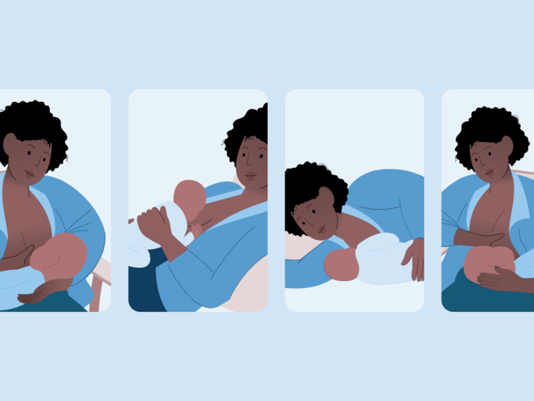 The best breastfeeding positions for moms and babies