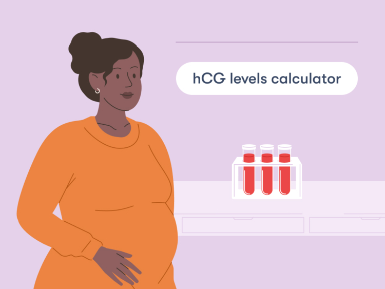 Beta hCG doubling time calculator and charts