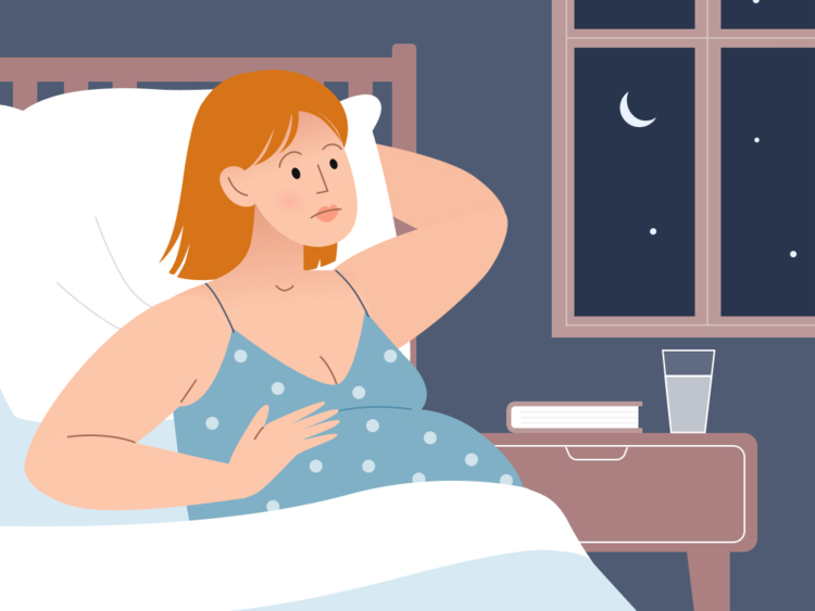 How to cope with pregnancy insomnia 